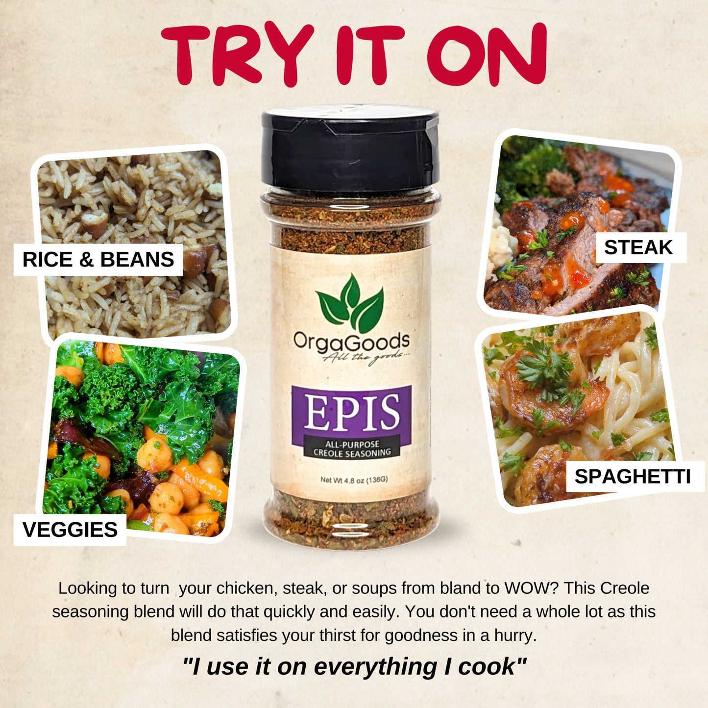 Epis Creole Culinary Magic Seasoning - ORGAGOODS